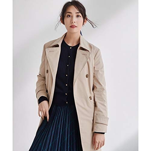 組曲 S（KUMIKYOKU S） 【mi-mollet掲載】ADSトレンチ型ダウンコート【ベージュ系/S3】