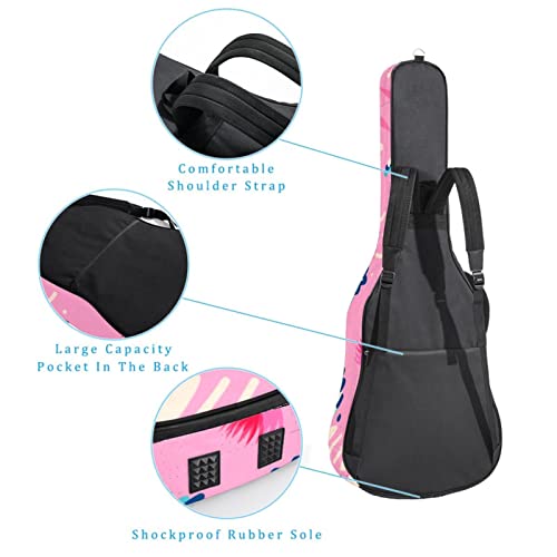 Housse de transport rembourrée pour guitare en tissu Oxford avec bandoulière réglable dessinée à la main - Les Beatles, Paul McCartney, John Lennon, RIngo Starr, George Harrison Housse de transport rembourrée pour guitare en tissu Oxford avec bandoulière réglable dessinée à la main – Image 4
