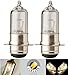 Flosser Halogen P15D-25-1 35/36.5W 2351 M5 T19 PX15D H6M HM201 HM202 Headlight Bulbs Replacement Scooter ATV UTV (Pack of 2) Made in Germany