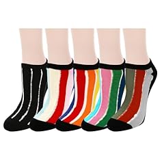 5 Pack-rainbow Striped