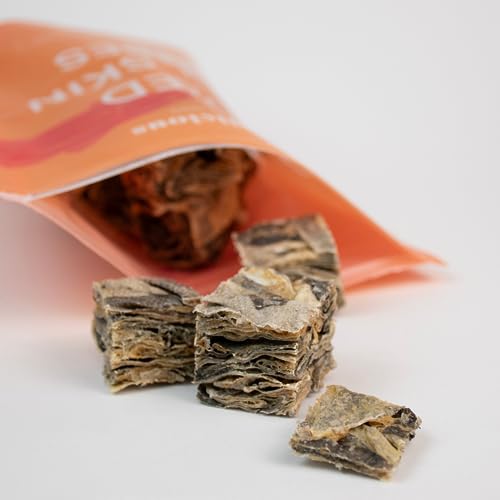 Buddylicious 100% Natural Cod Skin Cubes Dog Treats, Multicolor - Image 4