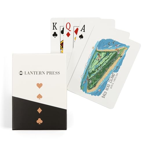 Baraja de cartas poker Lantern Press 52 cartas para adultos
