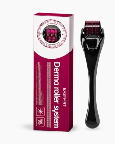 EASYMART Roller For Face Acne Scars, Skin Ageing & Hair Regrowth (0.75 MM)