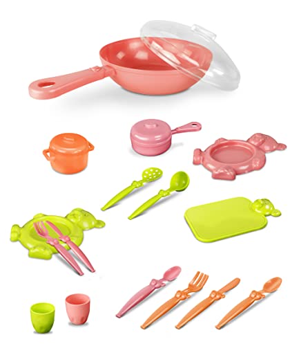 Roma Brinquedos, KIT FOGAO & CIA - FRIGIDEIRA