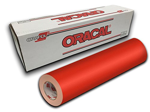 Oracal 631 Exhibition CAL Finition mate film adhésif haut de gamme nuance orange red 047