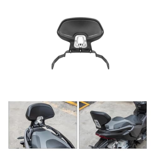 Dossier Passager Arrière Moto pour ADV350 2022-2024 - Coussin Amovible Noir - 5