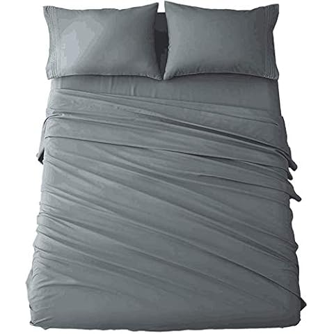 Cottonight White Solid Cotton Sheets Bedding Sheets Cover