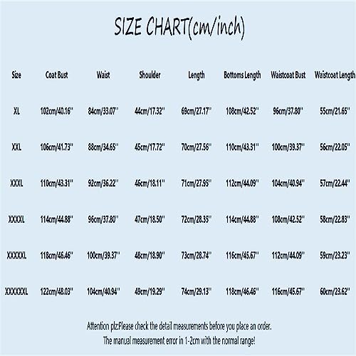 Mens Suit Slim Fit 3 Piece Solid Notched Lapel 1 Button Business Jacket Vest Pants 3 Piece Set Wedding Suit S-3XL2