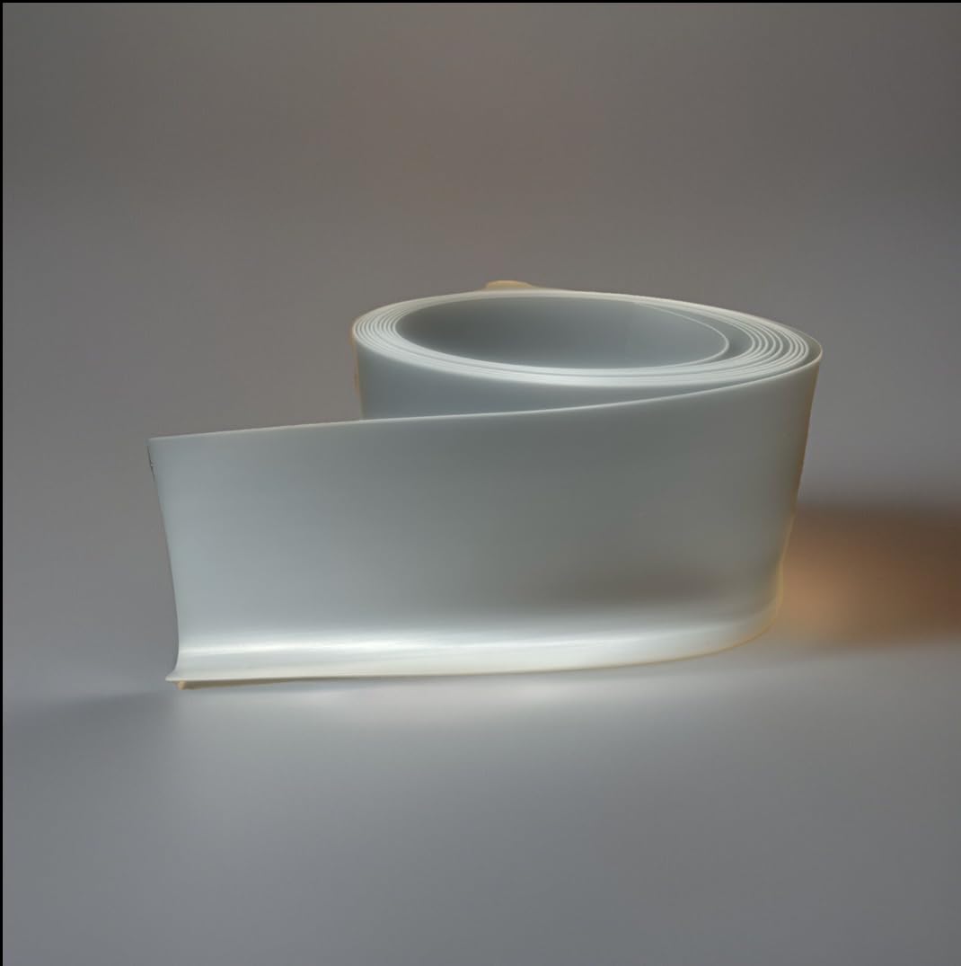 FLEXIBLE PVC SIT ON SKIRTING BOARD (LIGHT GREY, 25m)