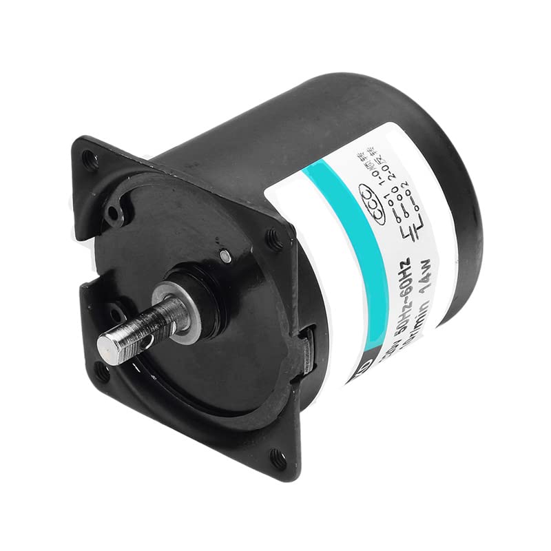 Davitu DC Motor - Machifit 60KTYZ 220V 2.5/5/10/15/20/30/50/60/80/110rpm Permanent Magnetic Electric Synchronous Motor 14W Permanent Magnet Motor - (Speed(RPM): 60rpm)