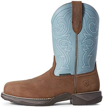 Ariat Womens Anthem Composite Toe Work Boot Latigo Brown 8 | Image 1