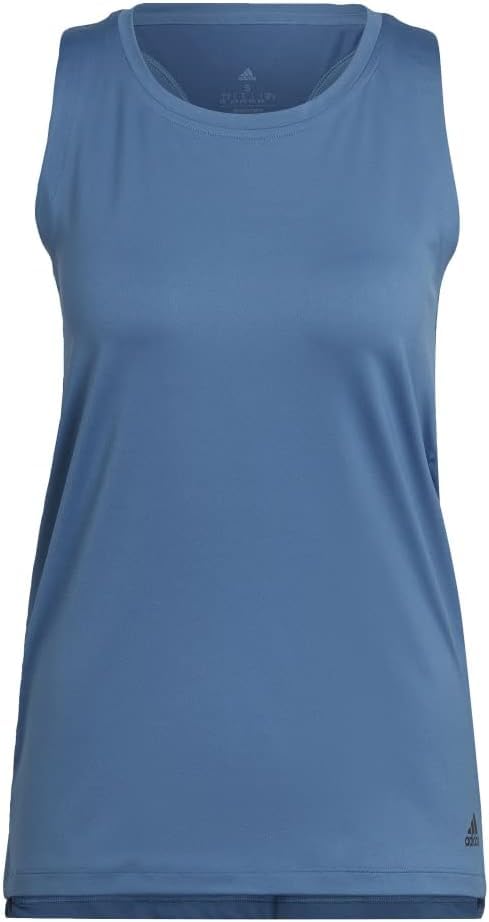 Débardeur sport femmes Adidas AEROREADY haut fitness respirant bleu M
