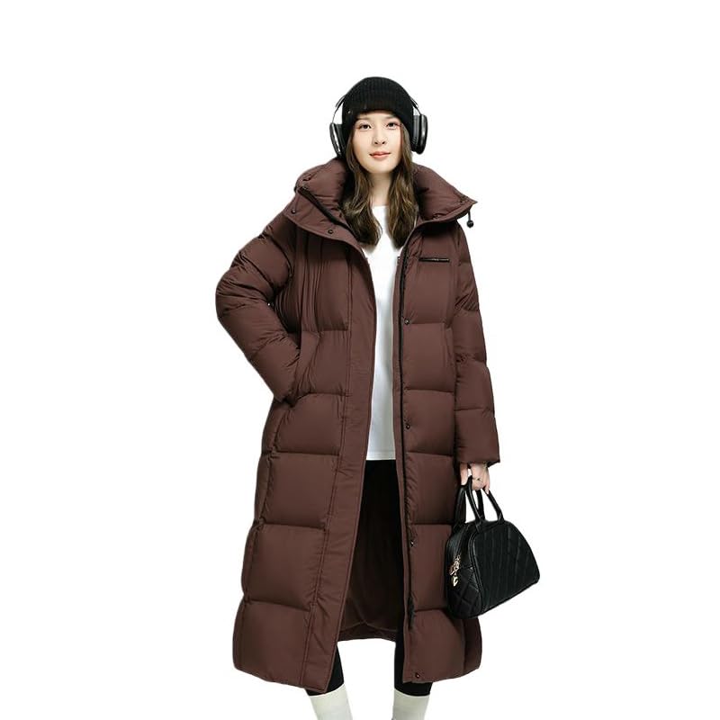 Doudoune longue d'hiver pour femme fini le froid avec ce manteau epais
