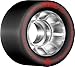 RollerBones Nitro 101A Skate Wheels - Black - 59mm