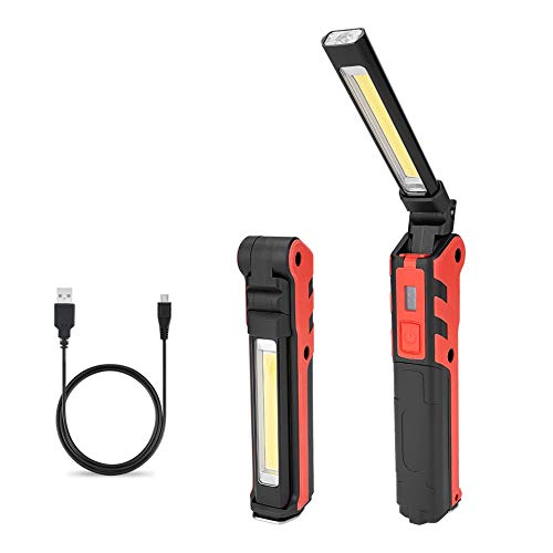 Lampe de poche rechargeable USB antichoc pour réparations mécaniques