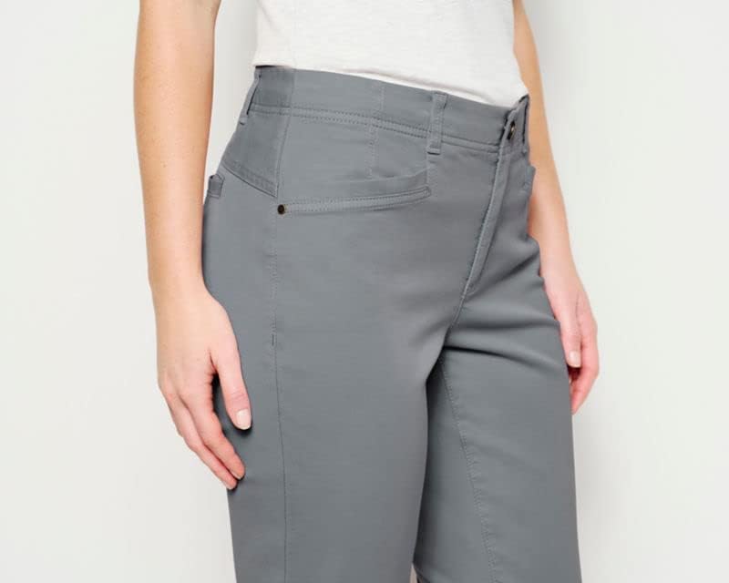 Orvis Women's Everyday Chino Natural Fit Straight-Leg Ankle Pants2