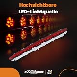 maXpeedingrods A2098200556, A2098200956 Trzecie światło stopu LED 3. tylne światło hamulca do Mercedes-Benz CLK W209 2002-2009 3rd Light Stop A2098201056, A2098200156 (czerwony)