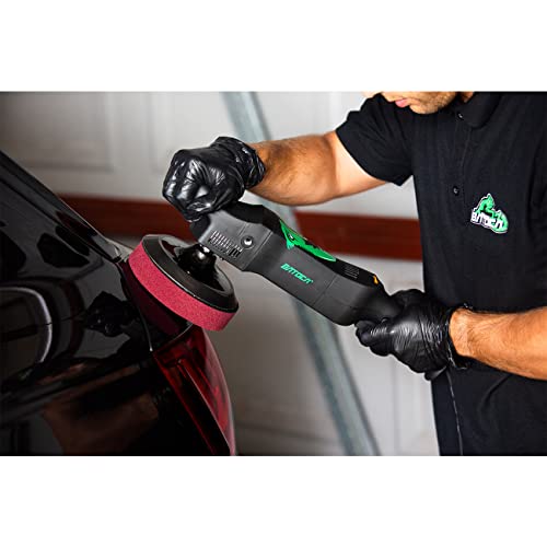 Batoca New Buffer Polisher, 850W 6 Inch Rotary Polisher,6 Variable Speed 1100-3300 Rpm,Heavy Cutting Power Polishing Machine With Detachable Handle For Car Polishing, Boat Sanding, Motorcycles Waxing #TOP7