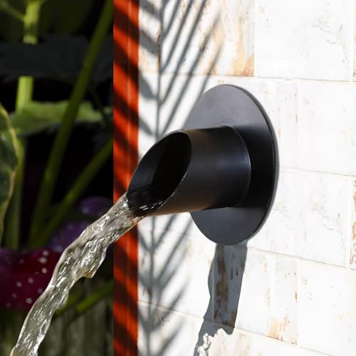PONDO 3-Inch Stainless Steel Water Fountain Spout