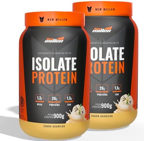 KIT 2x Isolate Protein Zero Lactose 900g – Proteína por Dose | Wh...