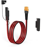 ELFCULB 12AWG XT60 na wtyk SAE przedłużacz z adapterem odwróconym polaryzacyjnym SAE do przenośnego...