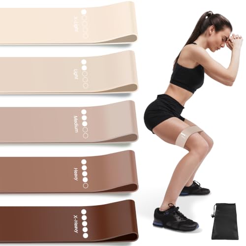 Image of Resistance Bands for Working Out, 5 Levels Elastic Exercise Bands