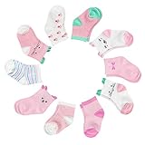 💎Antibakteriell: Unsere Baumwolle Socken für Mädchen bestehen aus Baumwollgewebe. Sie sind stark atmungsaktiv, schweißabsorbierend und haben antibakterielle Eigenschaften. Sie bieten eine intime Pflege für Babys.