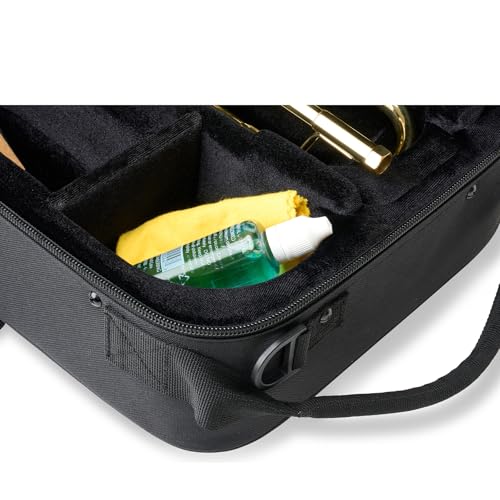 Protec Trumpet Lightweight MAX Case with Mute Section, Black by ProTec - Image 7