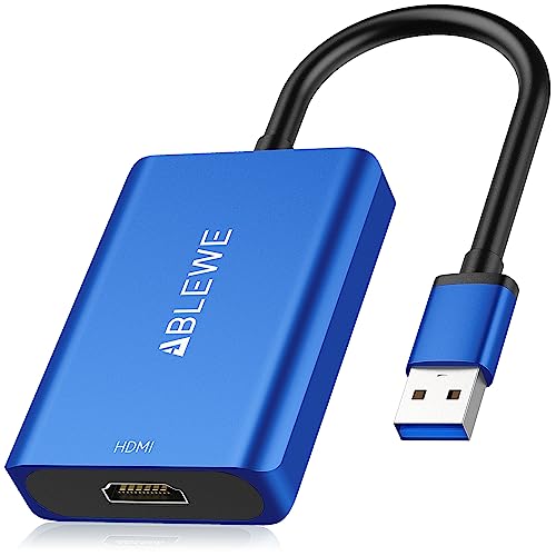 Convertidor HDMI a USB ABLEWE para solucionar la falta de puertos de video en tu PC