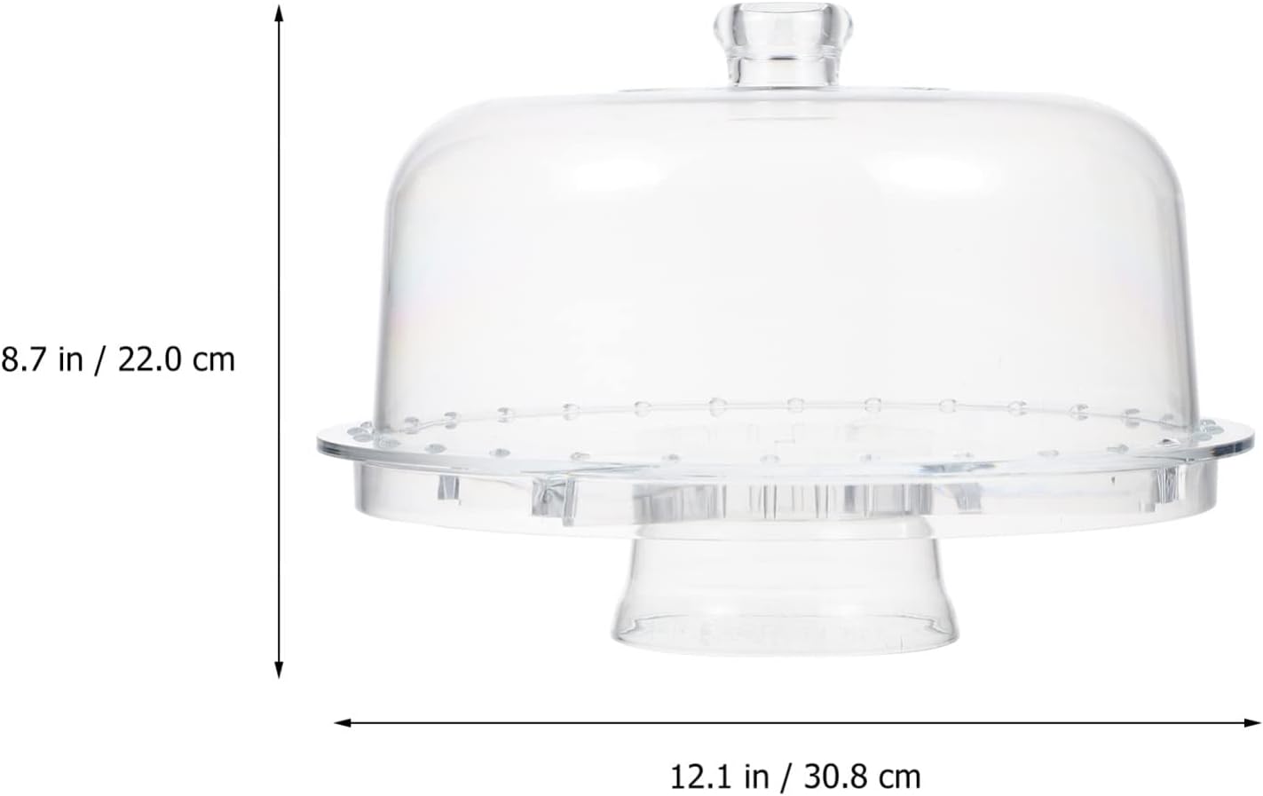 Cabilock 1 Set Fruit Tray Pastry Serving Holder Cake Stands for Dessert Table Dessert Display Stands Dessert Stand Cake Plate Server Cake Stand. Dessert Display Stand Acrylic re-usable