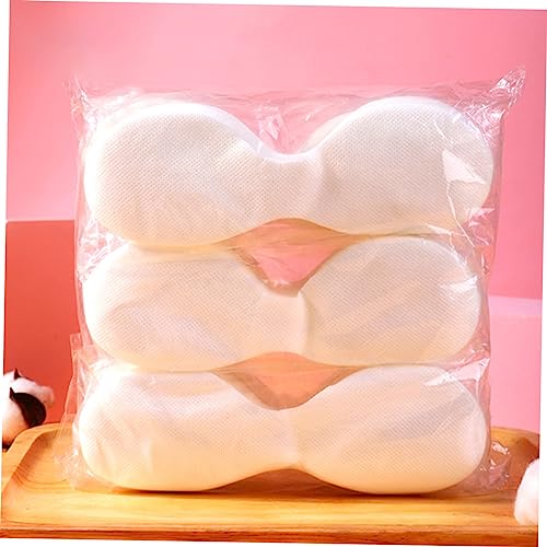 IFANLANDOR 100 Folhas Máscara Facial Tecido Não Tecido Branco Máscara De Olho Não Tecido Papel Para