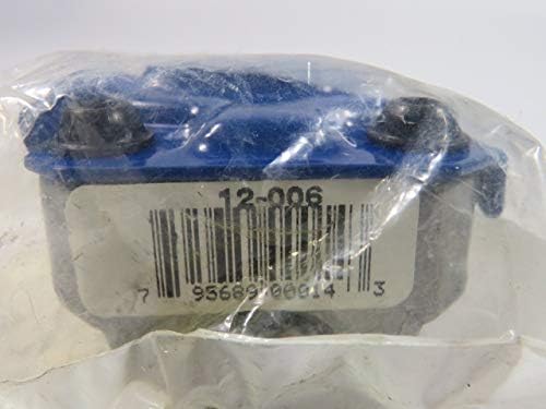GLADHAND, Service, AIR Brake, Straight Mount, Blue, 1/2 Female Pipe Thread