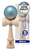 【モダンなメタリックカラー 競技用けん玉】 けん玉 剣玉 けんだま Kendama 民芸品 メタリック塗装 ツートン 7色 ミスティカルメタリック [Heart Beat’s] (メタリックターコイズ)