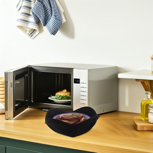 Soportes para cuencos de microondas de 3 piezas, aislante térmico resistente al calor para cocina 8