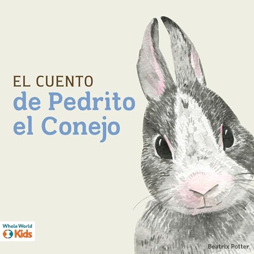 Diseño de la portada del título El cuento de Pedrito el Conejo