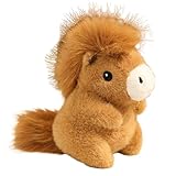 Matériau : le cheval en peluche est fabriqué en peluche courte avec rembourrage en polypropylène, moelleux et élastique, et ne se déforme pas lorsqu'il est pressé. Les enfants peuvent se toucher librement.