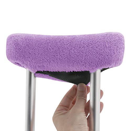 Tommhanes Amisguoer Crutch Underarm Pads Crutch Pad Crutch Hand Grip Covers Crutch Cover Washable Onesize (2 Armpit, 2 Hand Cushion) (Cp07) #TOP2