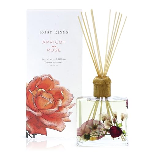 ロージーリングス ボタニカルリードディフューザー アプリコット&ローズ セット