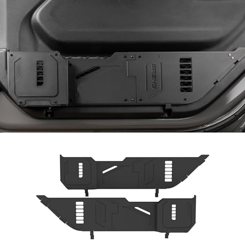 SHEAM Metal Front Door Pocket Storage For Jeep Wrangler JL/JLU 2018-2025