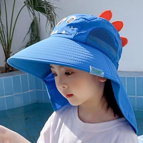 Sun Hats for Kids Outdoor Boys Sun Hat Girls Beach Hat UPF 50+ Kids Bucket Hat Wide Brim Kids Fishing Hat3
