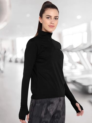 Image of Noble Monk Women's Comfort-Fit Activewear Regular Fit T-Shirt | Sports T-Shirt for Women