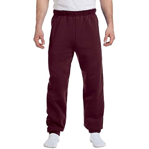 Jerzees 8 oz Sweatpant (973M) No Pockets Available in 10 Colors - Black 973M L Cover