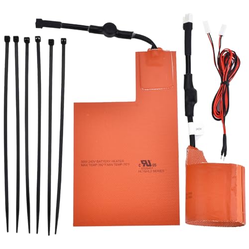 REAXOAL Battery Heater Pad & Oil Heater Kit,Battery Heater Pad