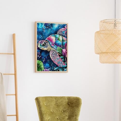 Kit peinture diamant 5D verre teinté moderne pour adulte 30x40 cm