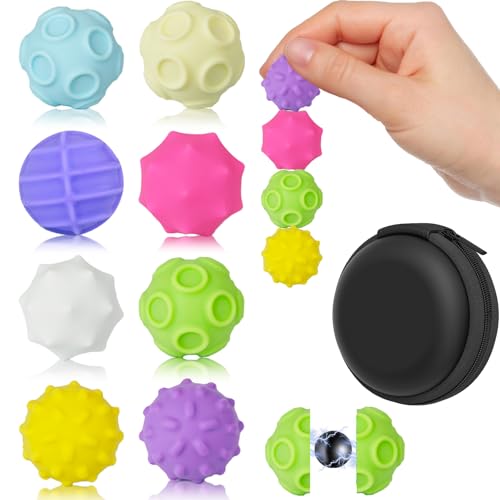 Tangdudu 8 pièces Boules magnétiques Anti-Stress, Jouets Fidget magnétiques en Silicone, Jouets sensoriels pour Enfants et Adultes, Outil de Relaxation pour Gestion du Stress, TDAH, autisme, Cadeau Tangdudu 8 pièces Boules magnétiques Anti-Stress, Jouets Fidget magnétiques en Silicone, Jouets sensoriels pour Enfants et Adultes, Outil de Relaxation pour Gestion du Stress, TDAH, autisme, Cadeau
