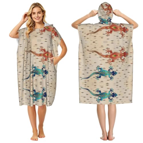 Poncho en tissu éponge léger à séchage rapide pour la piscine - 2