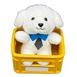 Lavorazione di alta qualità: il ciondolo per cani è realizzato in morbido materiale peluche con corda per un facile fissaggio a diversi oggetti