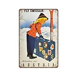 Perfektes Geschenk: Retro-Metallschild ist ein perfektes Geschenk für jeden, kann dekoriert werden, Schacht, Büro, Keller, Garage, Studentenwohnheim, Kinderzimmer, Spielzimmer, Bar, Haus, Wohnzimmer, Küche, Restaurant, Geschäft, Club, Tavernen oder unzählige andere Orte