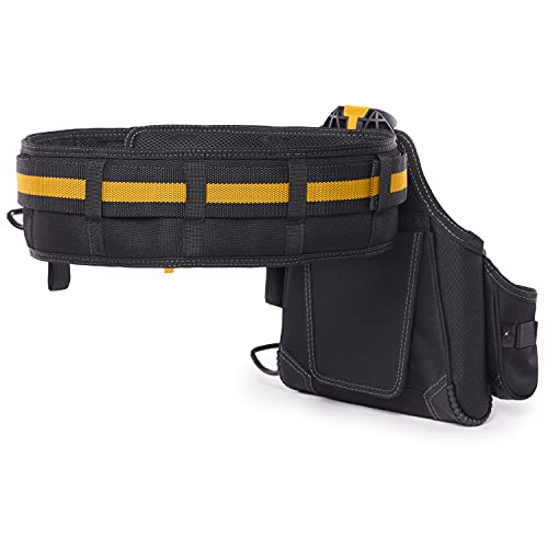 Toughbuilt - 3-Piece Handyman Tool Belt Set - Heavy Duty, Durable - 2 Cliptech Pouches And Padded Toolbelt - (Tb-Ct-102-3P) #TOP5