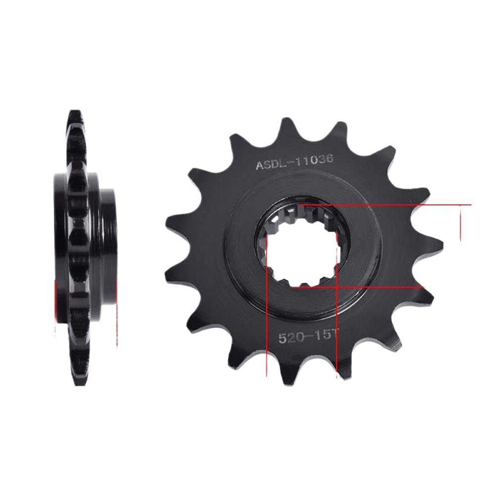Ingranaggio Pignone Anteriore 15T Compatibile Con Kawasaki Z750